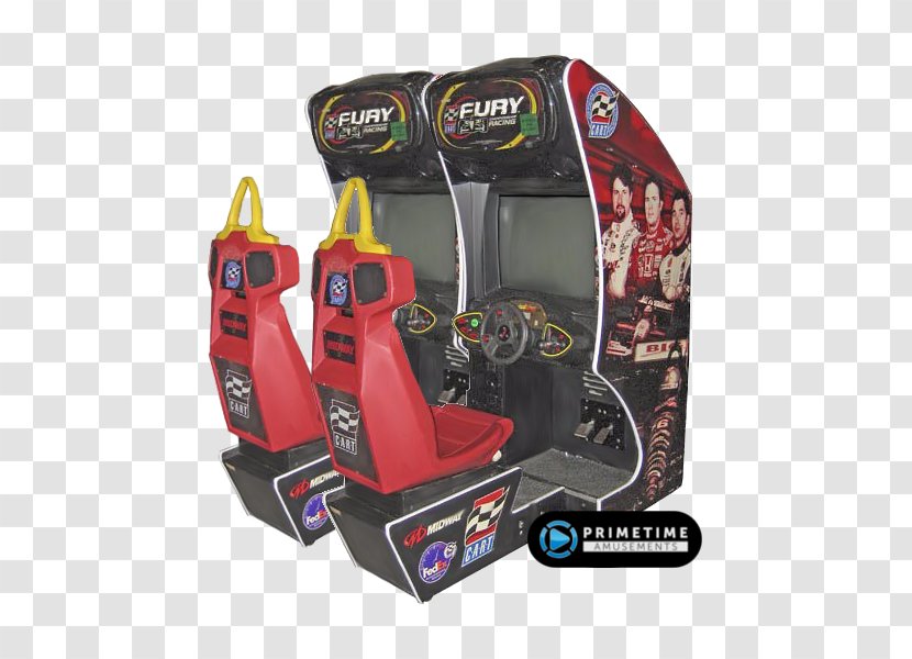 CART Fury Championship Racing Arcade Game Jeu Vidéo D'arcade Video Cabinet - Simulation - Builder's Trade Show Flyer Transparent PNG