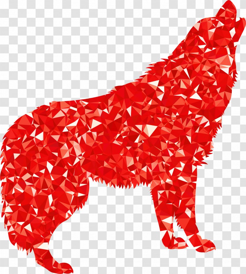 Irish Wolfhound Ruby Gemstone - Animal Transparent PNG