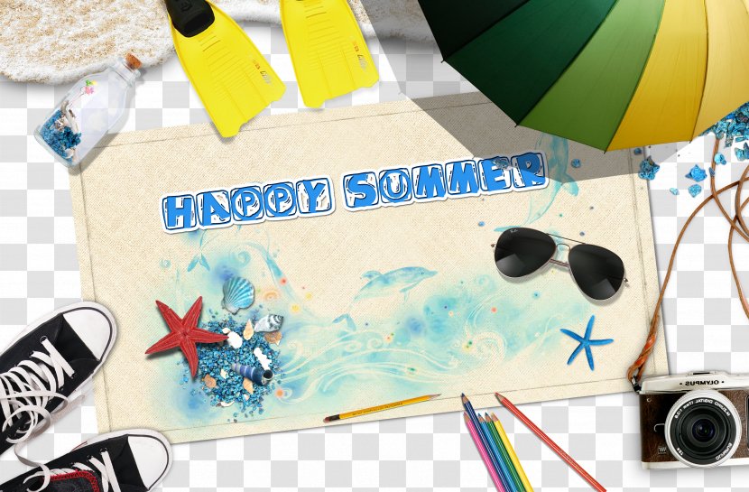 Poster Summer Beach Download - Posters Transparent PNG
