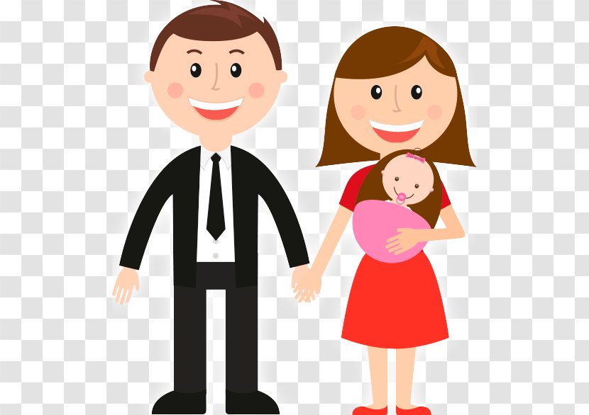 Royalty-free Drawing - Cartoon - Family Transparent PNG