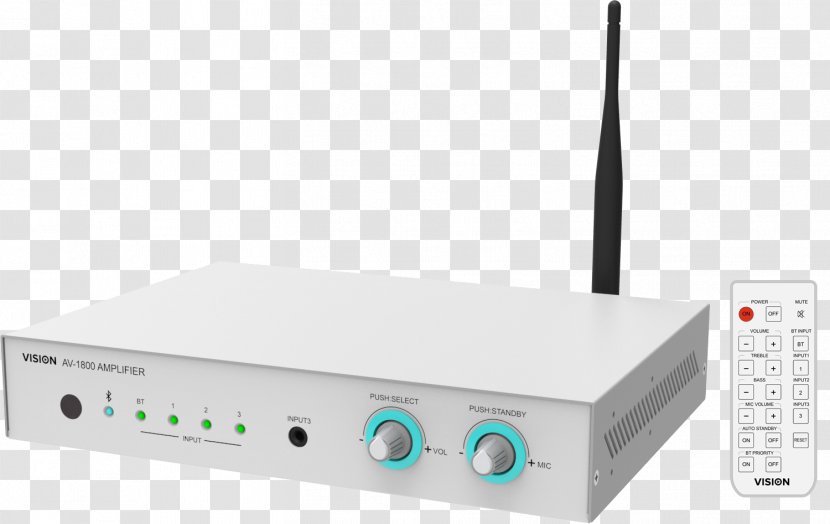 Wireless Access Points Audio Power Amplifier Amplificador Visual Perception - Multimedia - Sound Line Transparent PNG