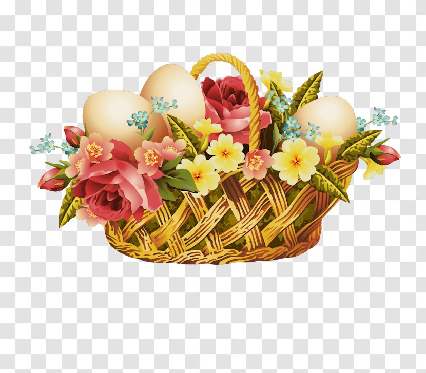 Easter Basket Royalty-free - Floristry Transparent PNG