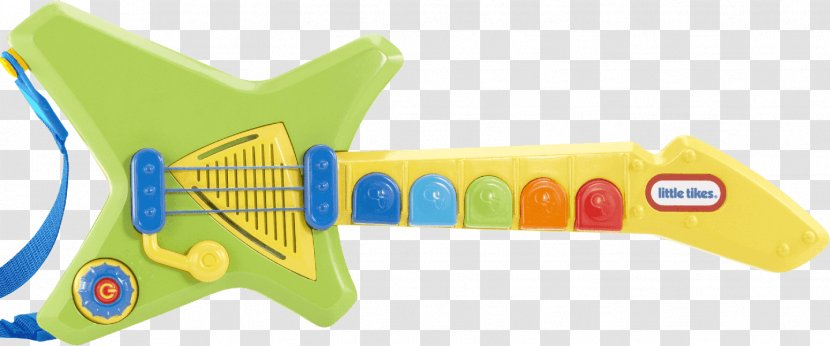 Little Tikes Guitar Toy Yellow - Musical Theatre Transparent PNG