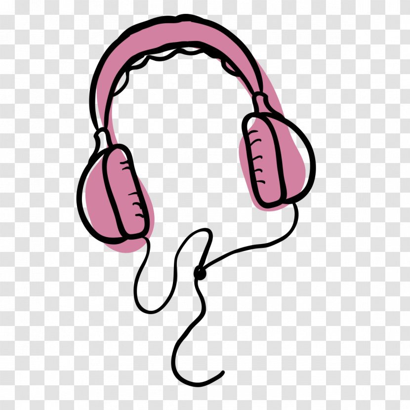 Headphones - Fashion Accessory - Hand Drawn Transparent PNG