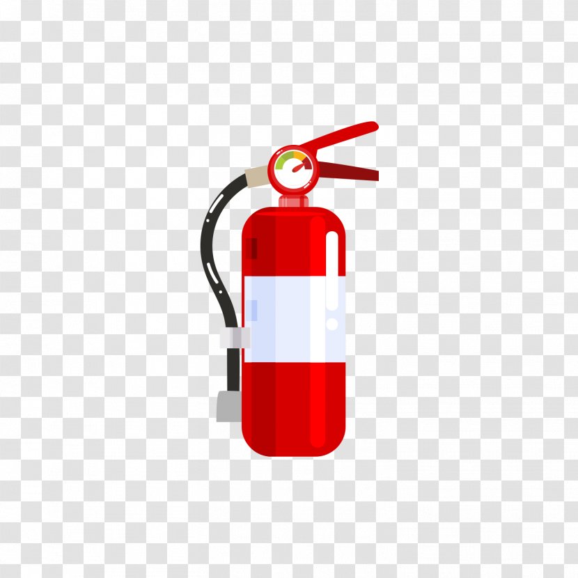 Fire Extinguisher Euclidean Vector Conflagration - Red Transparent PNG