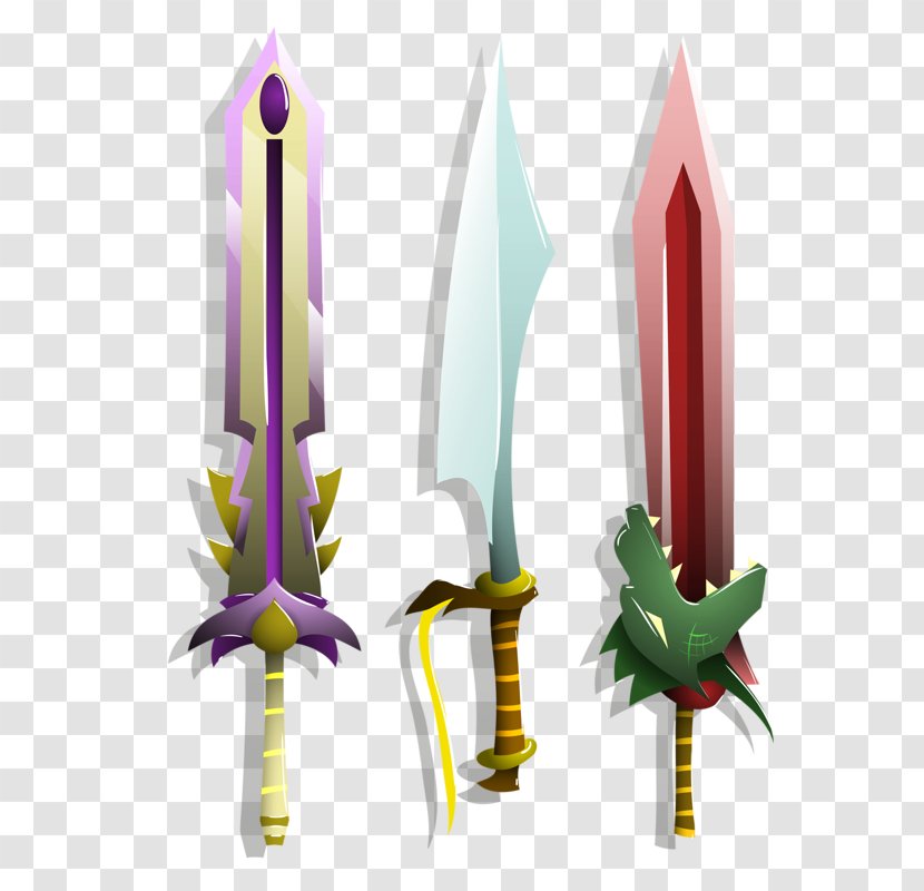 Sword - Weapon - Three Small Transparent PNG