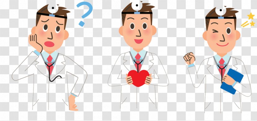 Physician Nurse Hospital - Heart - Cartoon Doctor Transparent PNG