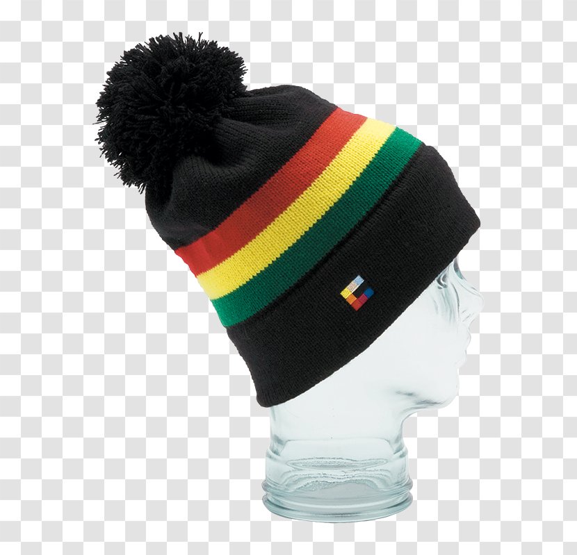 Beanie Knit Cap Hat Pom-pom Coal Transparent PNG