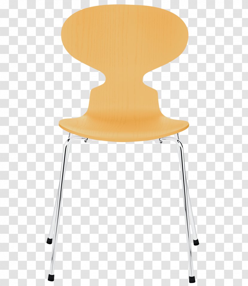 Ant Chair Model 3107 Table No. 14 - Blue Transparent PNG