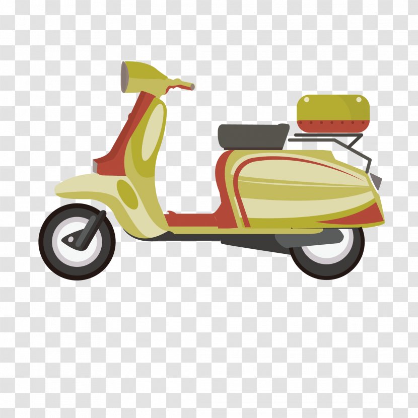 Electric Vehicle Car Motorcycle Lambretta - Motor - Auto Transparent PNG