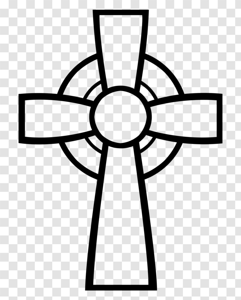 Celtic Cross Christian Knot Clip Art - Flower Transparent PNG