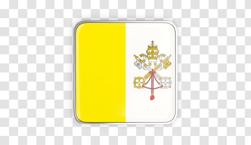 Flag Of Vatican City Yellow National - Rectangle - Illustration Transparent PNG