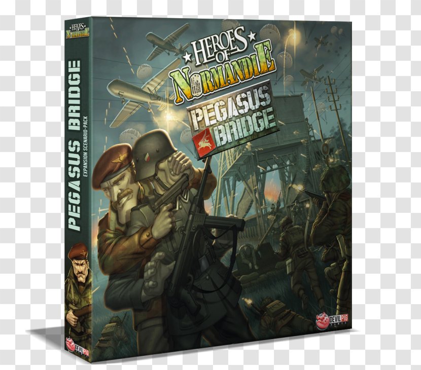 Pegasus Bridge Operation Deadstick Heroes Of Normandie Battle Carentan Game - Pc Transparent PNG