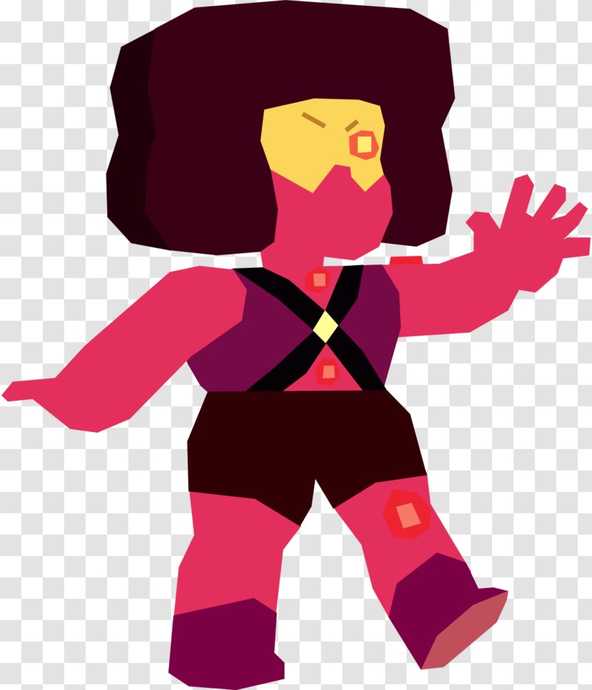 Steven Universe Pearl Ruby Gemstone Garnet - Silhouette - Rubies Transparent PNG