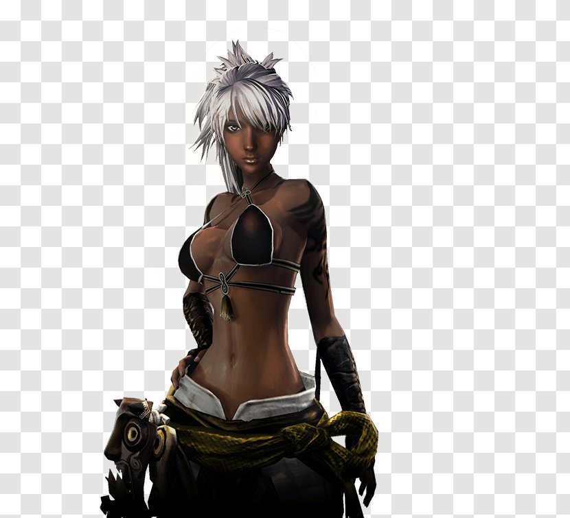 Blade & Soul Hyung-tae Kim Female Woman Drawing - Silhouette Transparent PNG