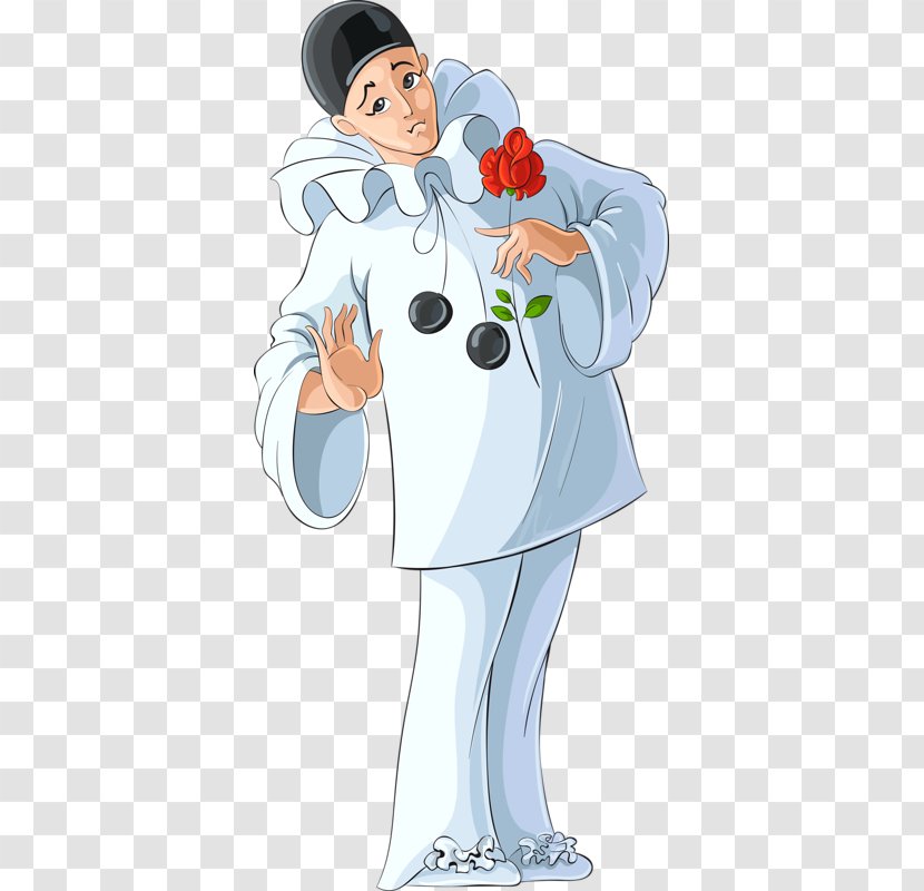 Pierrot Royalty-free Clip Art - Frame - Heart Transparent PNG