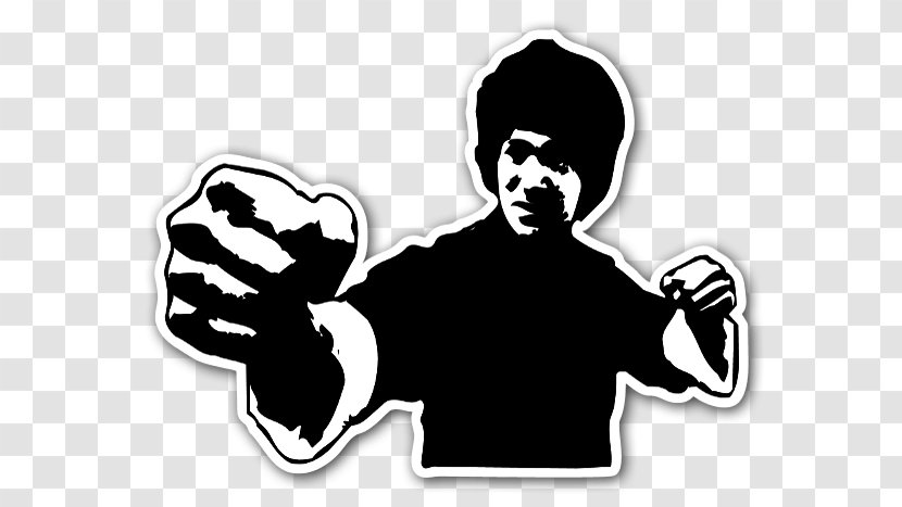 Vector Graphics Logo Clip Art Image Bruce Lee's Fighting Method - Be Like Lee Water Mix - Decal Transparent PNG