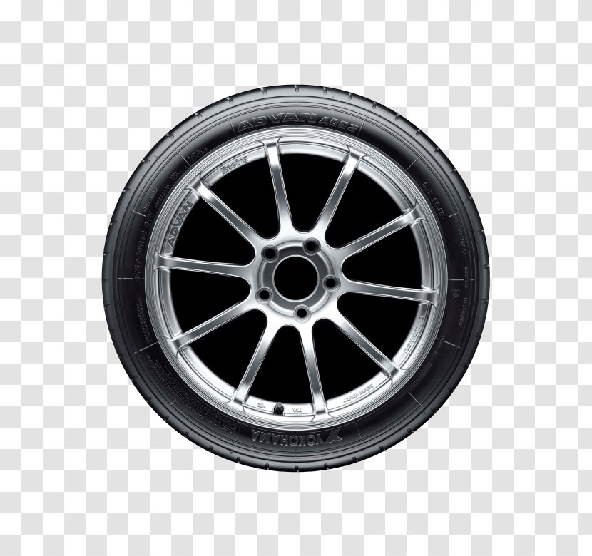 Car Yokohama Rubber Company Tire Porsche ブルーアース - Spoke Transparent PNG