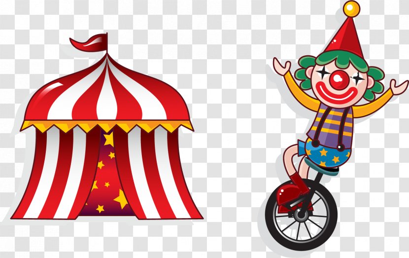 Performance Circus Clown Cartoon - Royaltyfree Transparent PNG