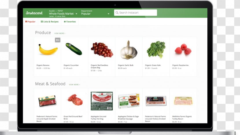Instacart Delivery Grocery Store Startup Company AmazonFresh - Apoorva Mehta Transparent PNG