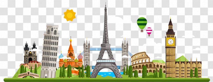 Europe Package Tour Travel Vacation - Landmark - Travels Transparent PNG
