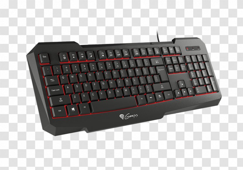 Computer Keyboard Mouse Genesis Gaming Spill RX11, US, Backlight Keypad - Laptop Replacement - Input Devices Of Transparent PNG