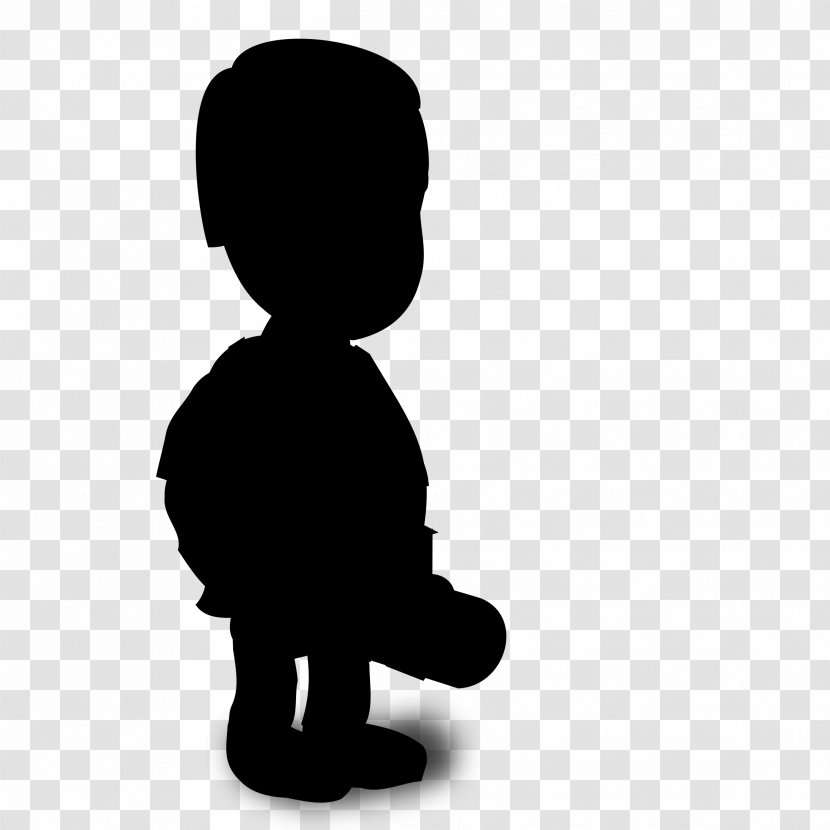 Human Behavior Finger Silhouette - Blackandwhite Transparent PNG