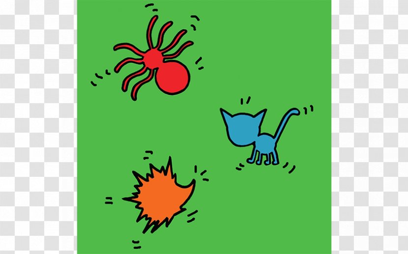 Clip Art Frog Illustration Petal Computer - Pollinator - Keith Haring Transparent PNG