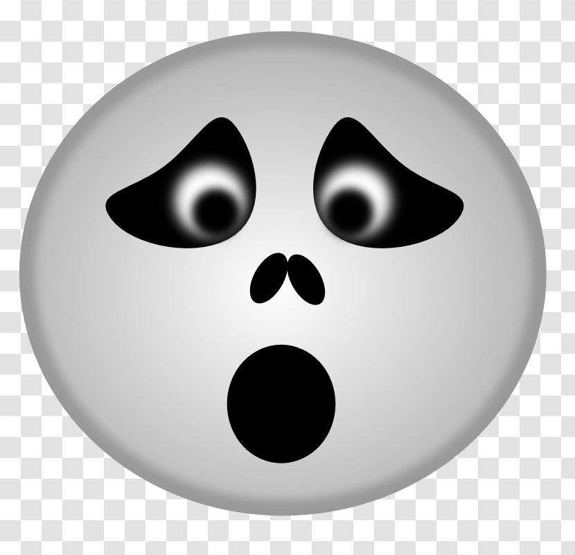 Smiley Halloween Emoticon Clip Art - Nose - Ghost Transparent PNG