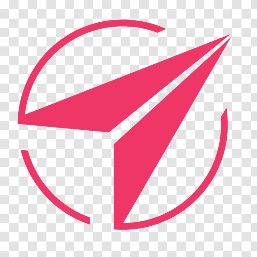 Angle Line Clip Art Brand Logo - Pink - Triangle Transparent PNG