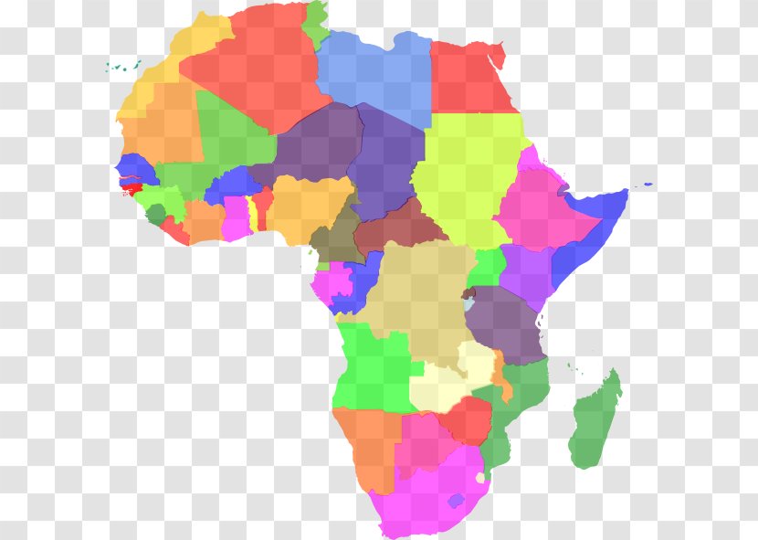 Africa Vector Graphics Map Clip Art - Royaltyfree - African Royalty Transparent PNG