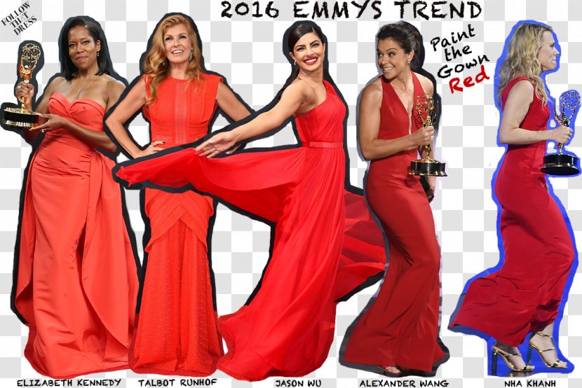 68th Primetime Emmy Awards Shoulder 69th Dress Gown - Flower Transparent PNG