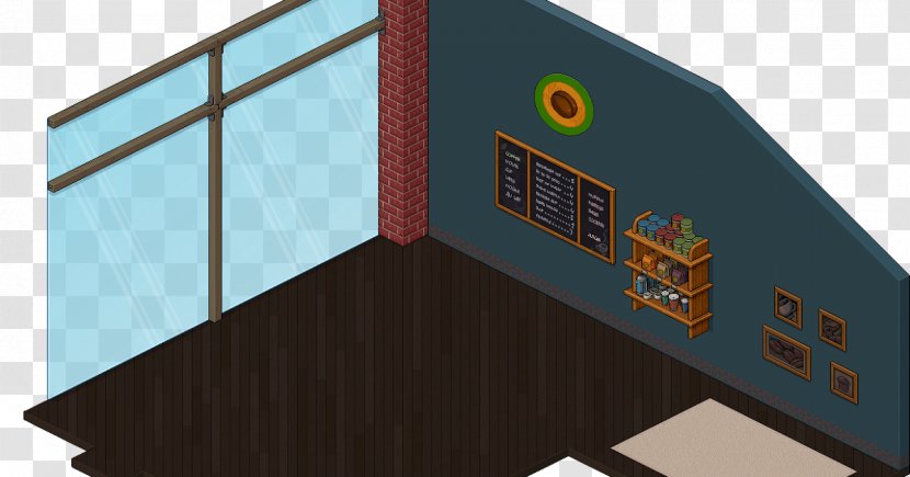 Habbo Cafe Coffee Lobby Transparent PNG