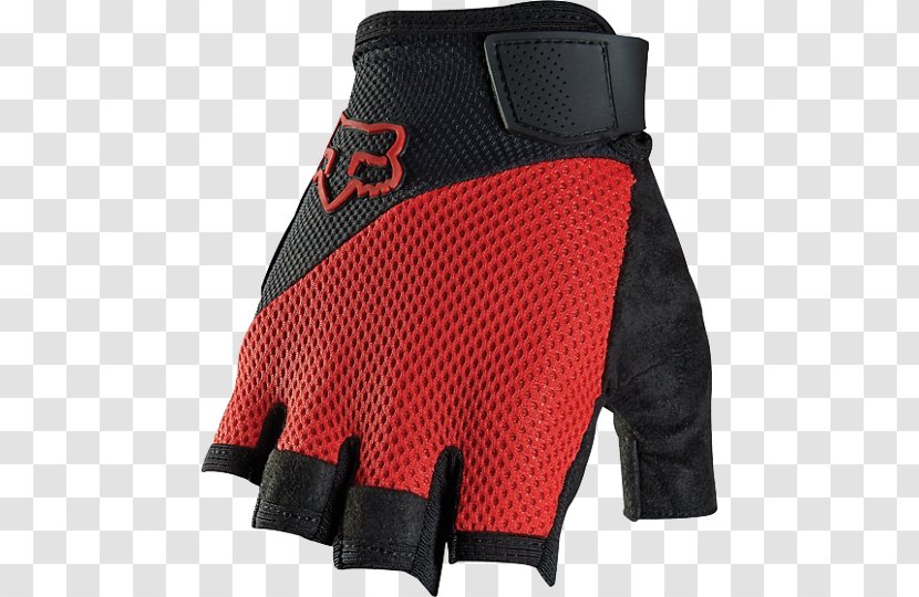 Glove Fox Racing Bicycle Clothing - Red - Boxing Gloves Transparent PNG