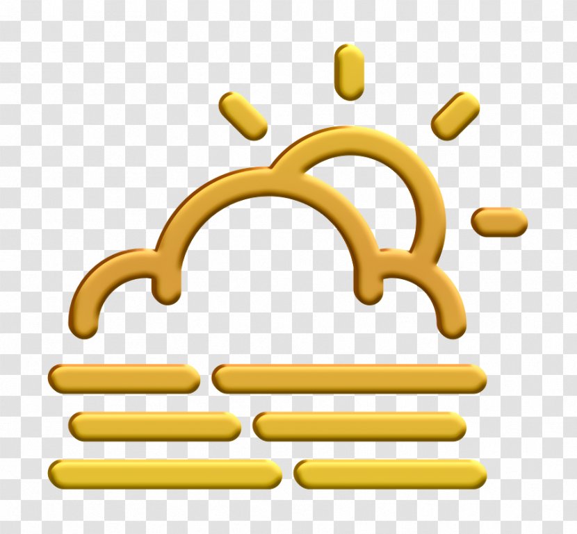 Cloud Icon Day Fog - Weather - Symbol Text Transparent PNG