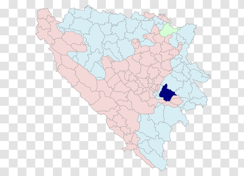 Pale, Bosnia And Herzegovina Istočno Novo Sarajevo Derventa Yugoslav Wars - Map - Pale Transparent PNG