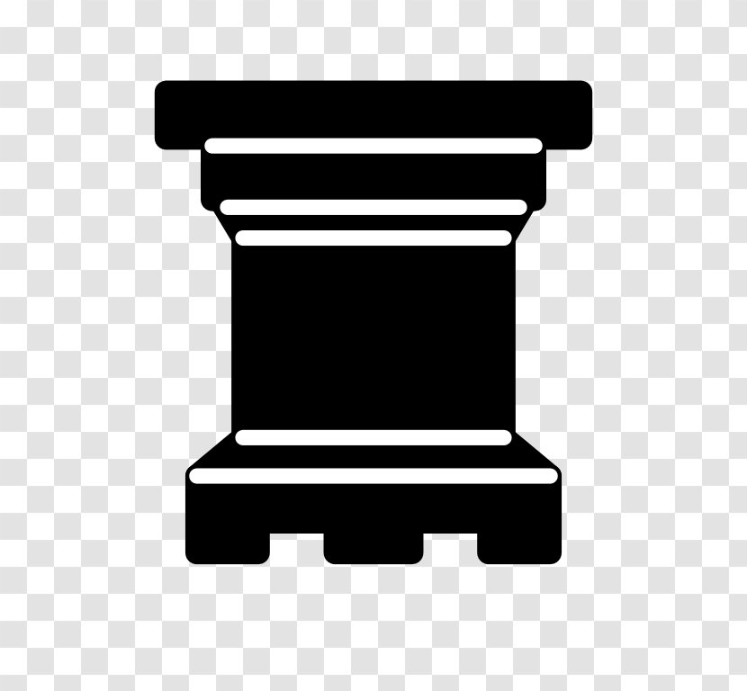 Chess Piece Rook Pawn Wiki - Structure Transparent PNG