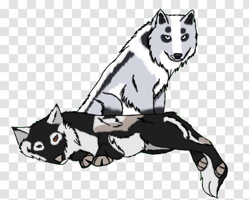 Cat And Dog Cartoon - Tail - Tshirt Wolfdog Transparent PNG
