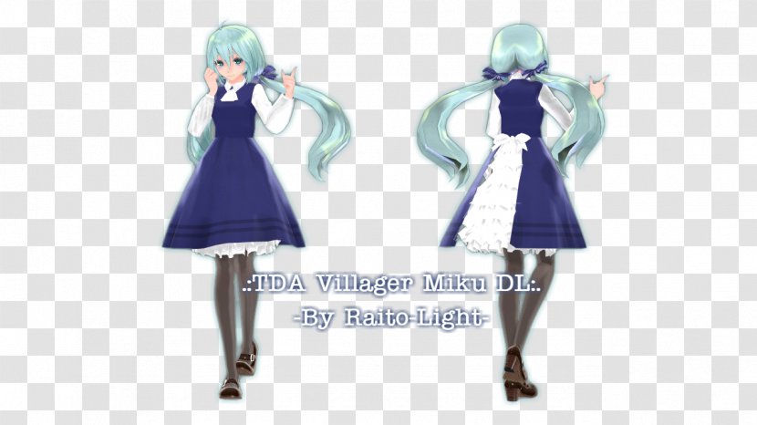 Hatsune Miku Vocaloid DeviantArt MikuMikuDance - Silhouette Transparent PNG