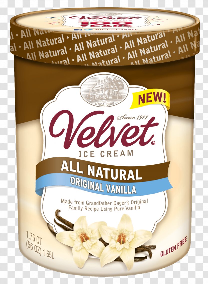Velvet Ice Cream Utica Parfait - Company - Vanilla Transparent PNG