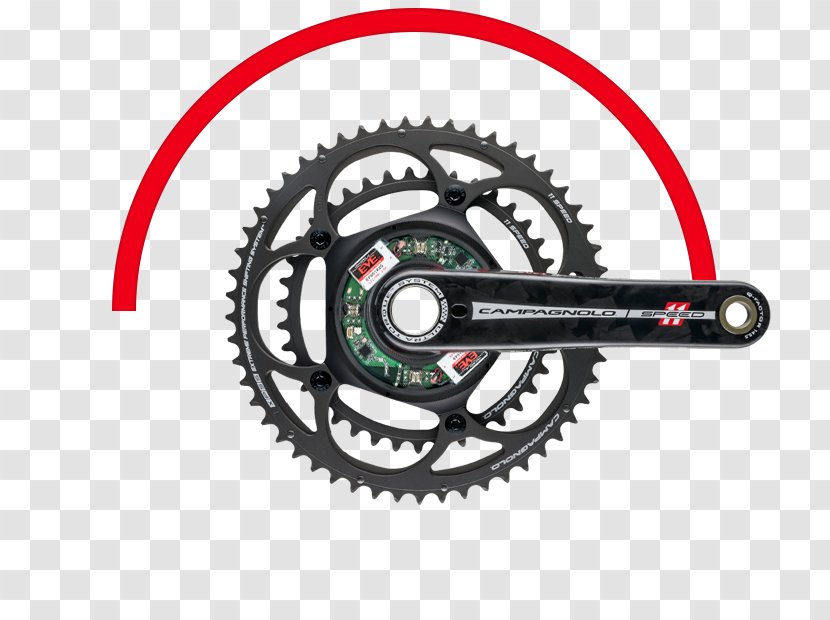 Bicycle Cranks Campagnolo Cycling Power Meter Groupset - Drivetrain Systems Transparent PNG