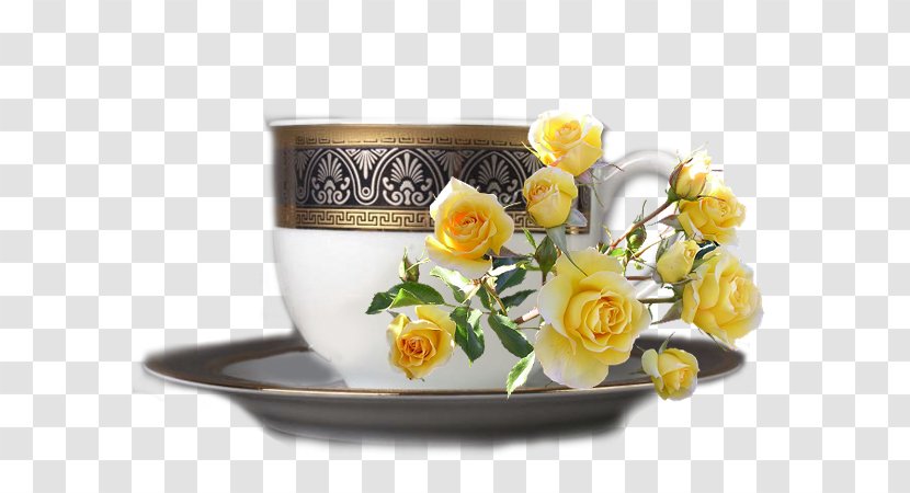 Coffee Cup Champagne Mug - Flowerpot Transparent PNG