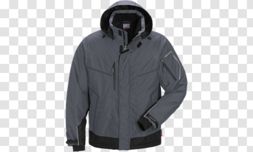 Hoodie Polar Fleece Workwear Jacket Raincoat - Softshell Transparent PNG