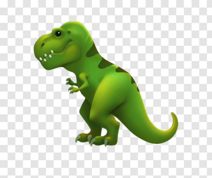Tyrannosaurus World Emoji Day Apple Emojipedia - Ios 11 - T Rex Transparent PNG