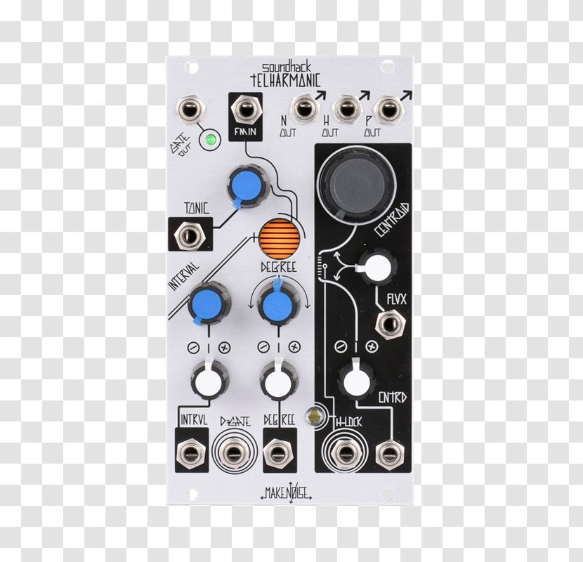 Doepfer A-100 Sound Synthesizers Modular Synthesizer Module - Cartoon - Flower Transparent PNG