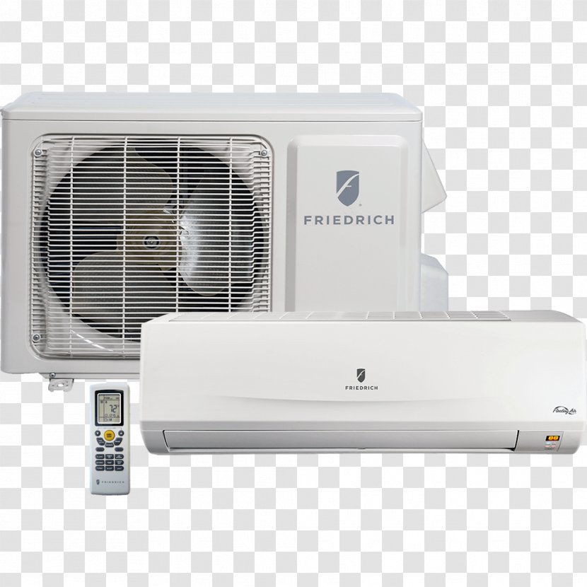 Friedrich Air Conditioning Heat Pump Seasonal Energy Efficiency Ratio British Thermal Unit - Room Transparent PNG