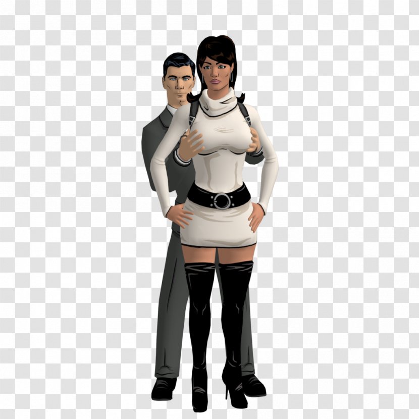 Lana Anthony Kane Sterling Archer Fan Art Drawing - Joint Transparent PNG