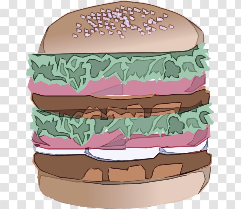 Hamburger - Cheeseburger - Baked Goods Finger Food Transparent PNG