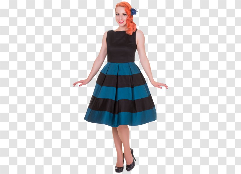 1950s Cocktail Dress Pretty Little Shop Party - Clothing Transparent PNG
