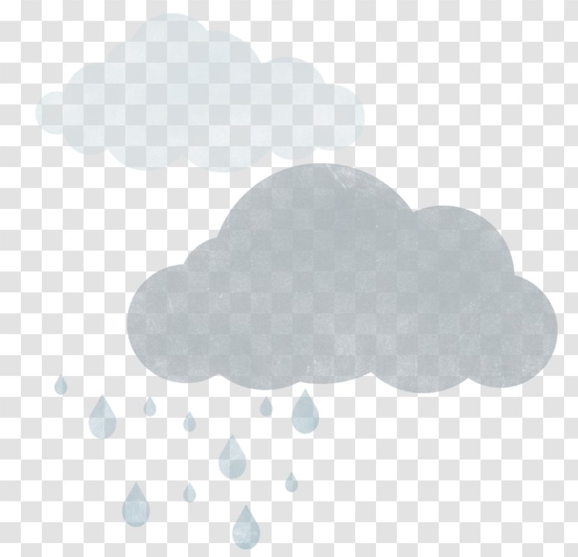 Cloud Rain Drop Clip Art - Storm - Drops Transparent PNG